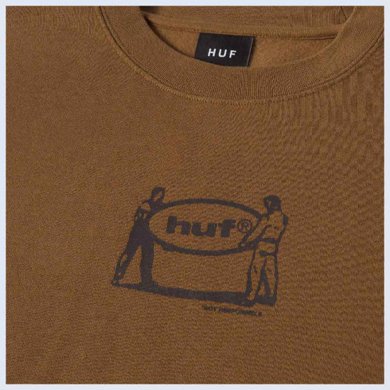 Huf Ανδρικό φούτερ Relocation Crewnek Sweatshirt